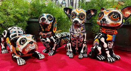 day of the dead pups with spirit