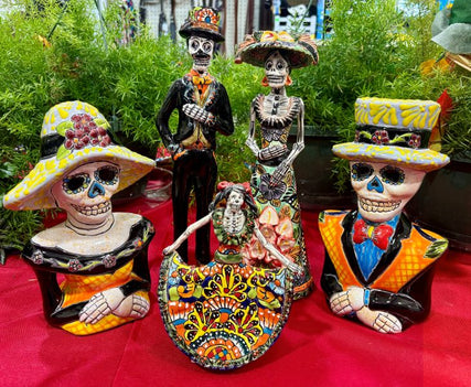 day of the dead figurines