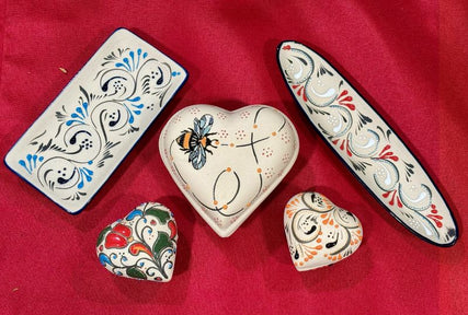 hand-painted hearts & keepsakes