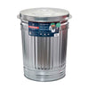 Behrens 31 Gallon Galvanized Steel Trash Can with Lid