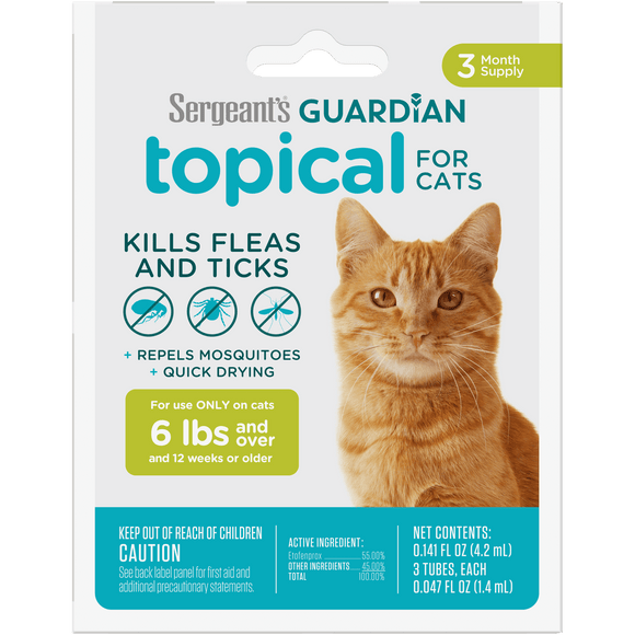 Sentry Fiproguard Cat & Kitten Topical Flea & Tick Treatment