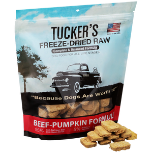 Tucker's Freeze-Dried Raw Beef-Pumpkin Dog Food