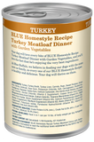 Blue Buffalo Homestyle Recipe Turkey Meatloaf Dinner With Carrots And Sweet Potatoes Canned Dog Food