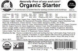 Scratch and Peck Feeds Naturally Free Organic Starter Feed For Chickens & Ducks
