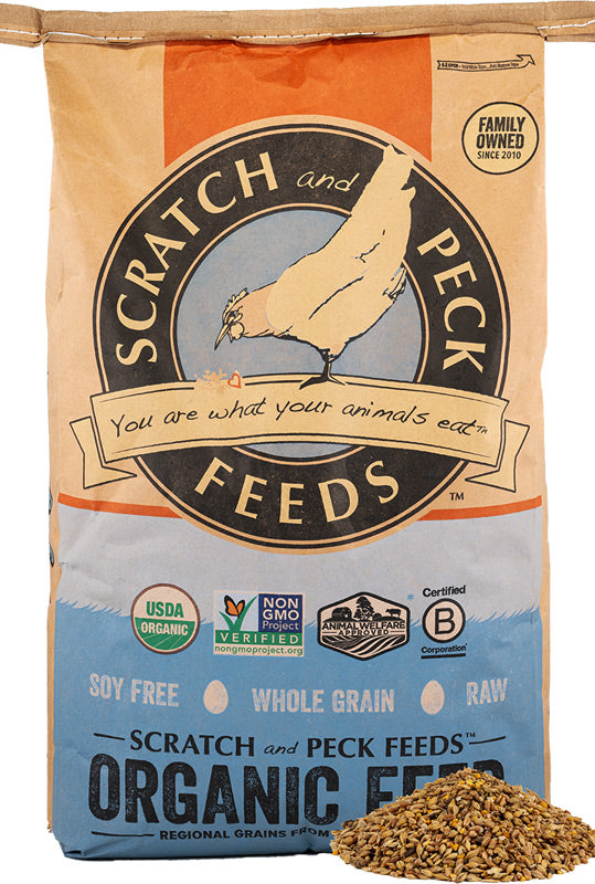 Scratch and Peck Feeds Naturally Free Organic Grower Feed