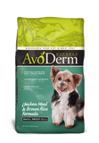 AvoDerm Natural Small Breed Adult Chicken Meal and Brown Rice Formula Dry Dog Food