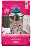 Blue Buffalo Wilderness Grain Free Salmon High Protein Recipe Dry Cat Food