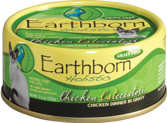 Earthborn Holistic Chicken Catcciatori Grain Free Canned Cat Food