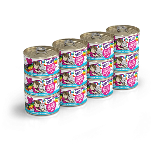 Weruva BFF Oh My Gravy Duck & Tuna Lots-O-Luck! Dinner in Gravy Canned Cat Food