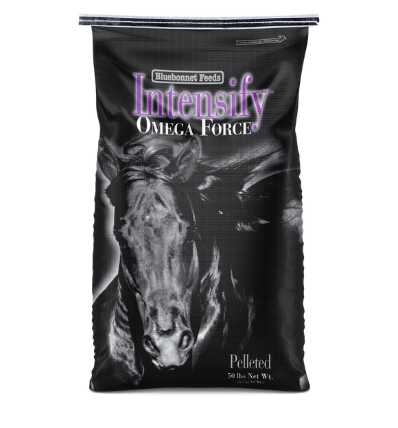 Bluebonnet Feeds Intensify® Omega Force® Horse Feed