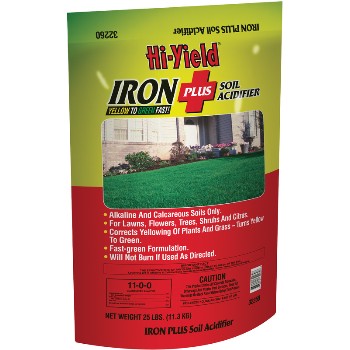 V.P.G. FH32260 Iron Plus Soil Acidifier ~ 25 lb. Bag