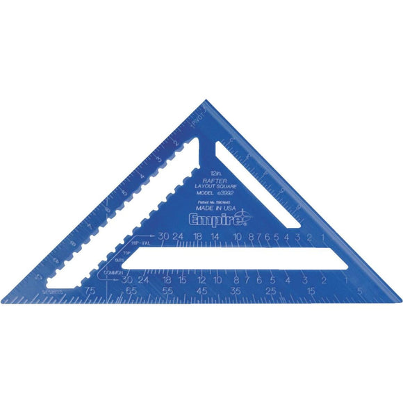 Empire True Blue 12 In. Aluminum High-Visibility Rafter Square