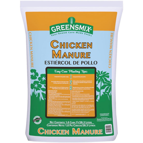 Greensmix 36 Lb. 1 Cu. Ft. Chicken Manure