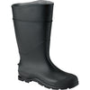Honeywell Servus Men's Size 12 Black Plain Toe PVC Rubber Boot