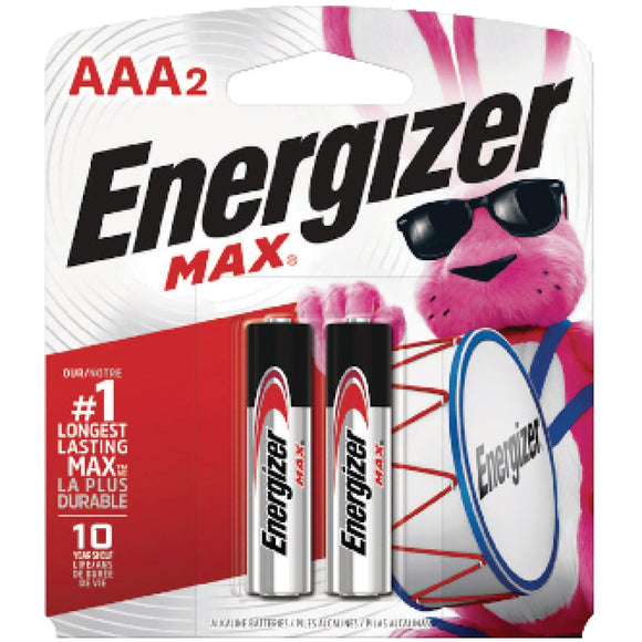 Energizer Max AAA Alkaline Battery (2-Pack)