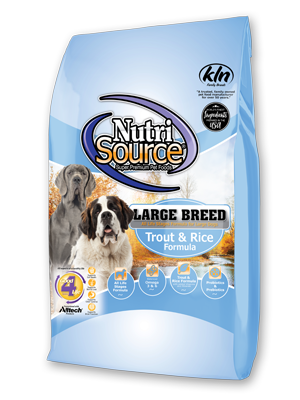 NutriSource Large Breed Trout and Rice