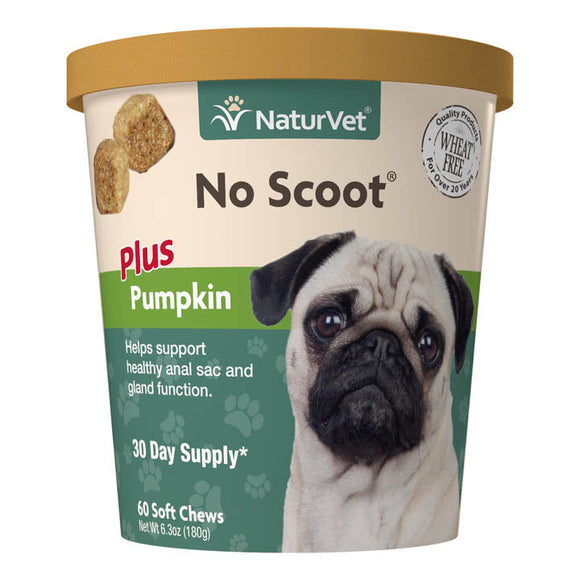 NaturVet No Scoot Plus Pumpkin Soft Chew Cup