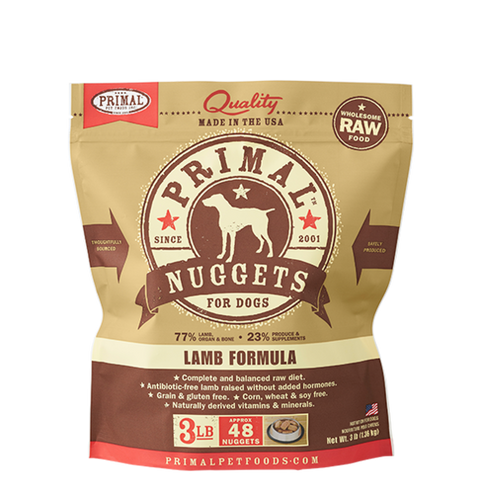 Primal Pet Foods Canine Raw Frozen Nuggets