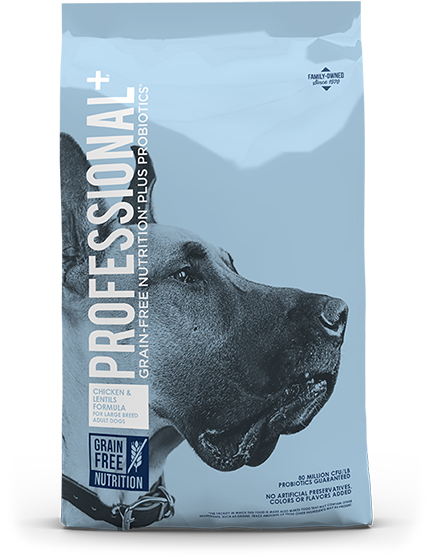 Professional Plus CHICKEN & LENTILS FORMULA FOR LARGE BREED ADULT DOGS