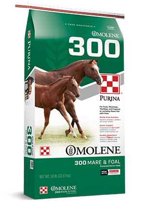 Purina® Omolene #300® Growth Horse Feed