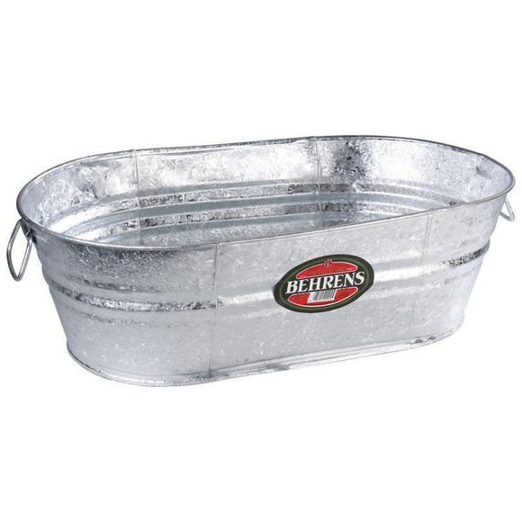 BEHRENS GALVANIZED HOT DIPPED OVAL TUB